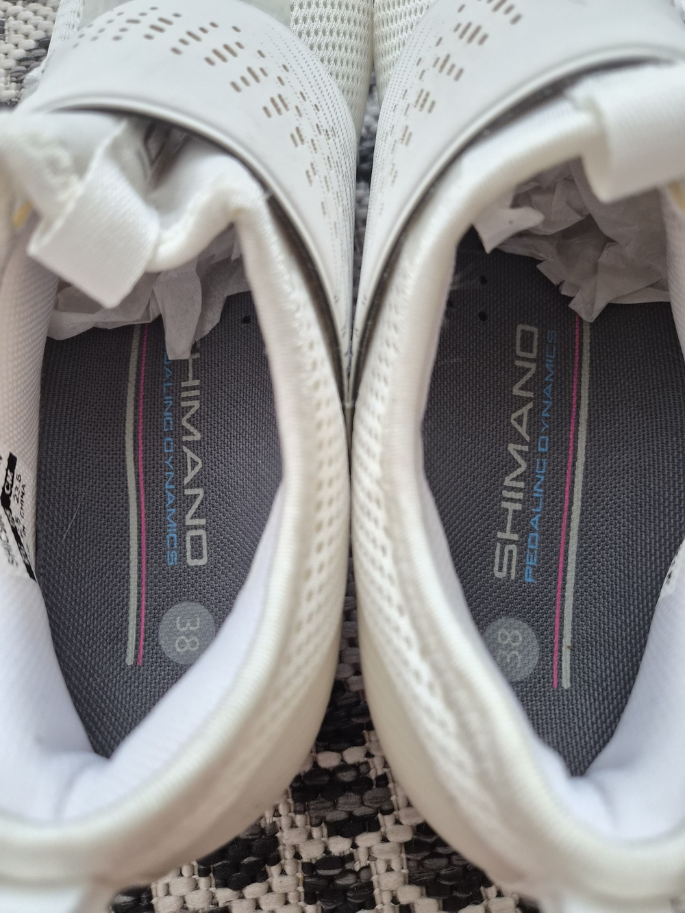Shimano IC5 Women's ShoesWhite BOA Dial Athletic Sneakers NEW - Picture 3 of 4